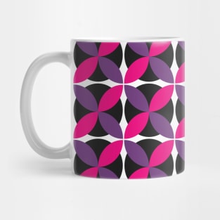 Purple and Pink Circle Seamless Pattern 037#002 Mug